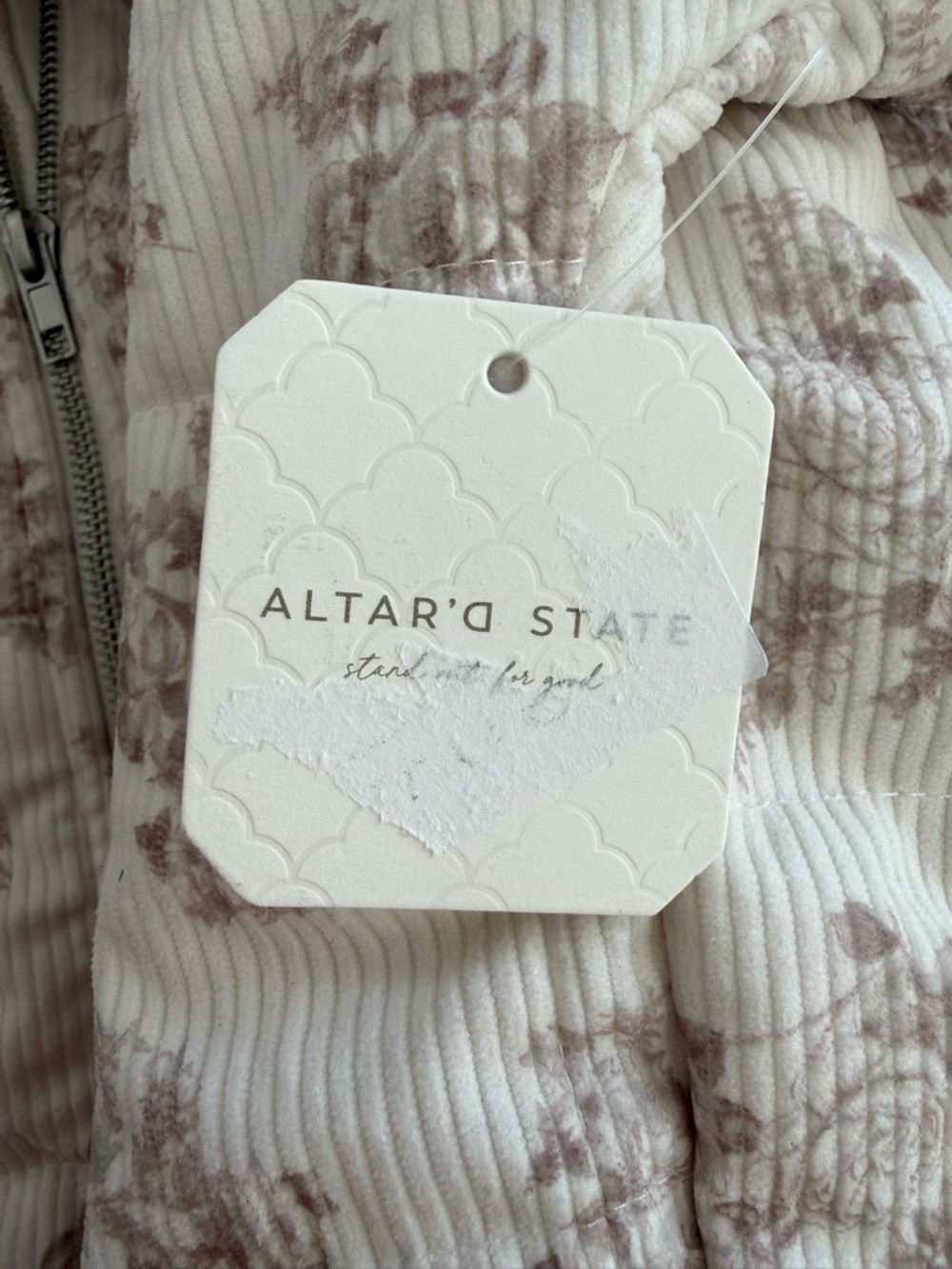 Altar'd State Ellly Corduroy Toile Jacket NWT Size S - Picture 7 of 10